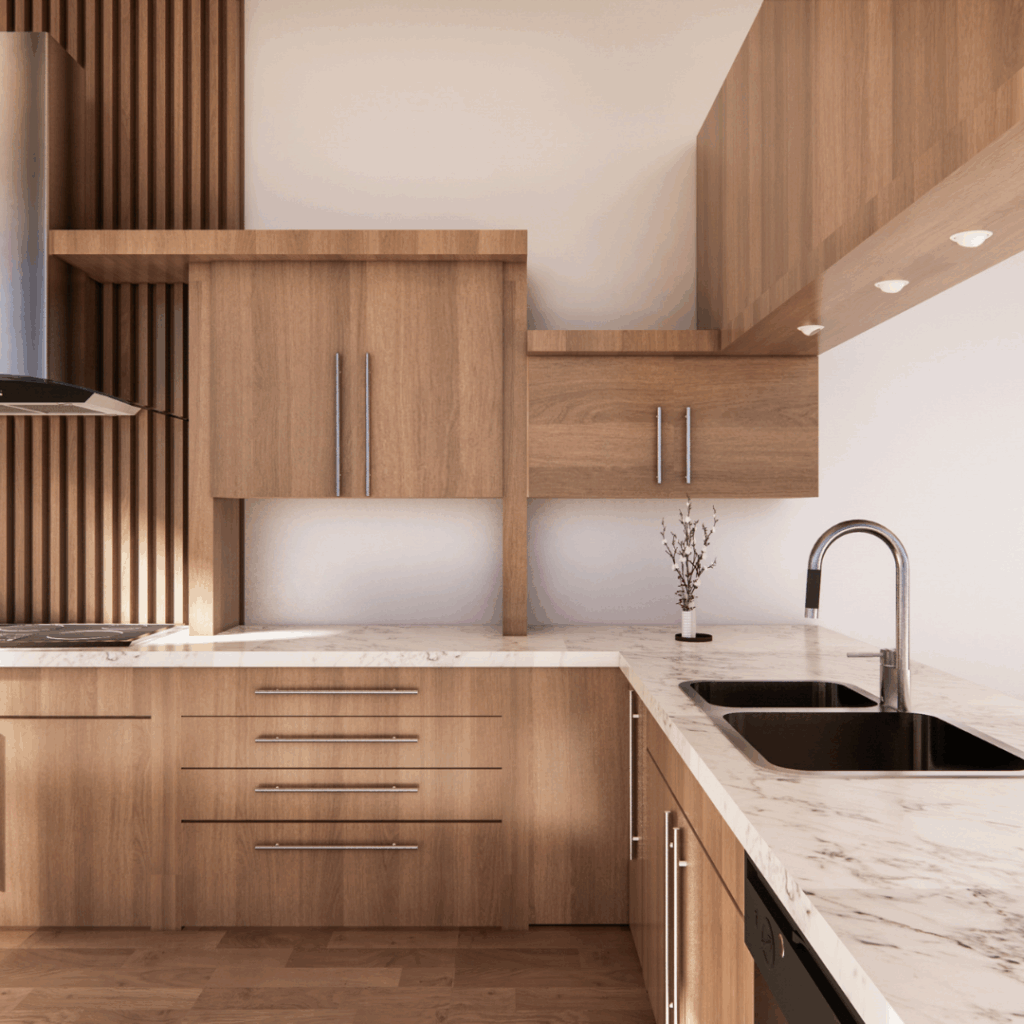 cuisine-moderne-bois-plomberie
